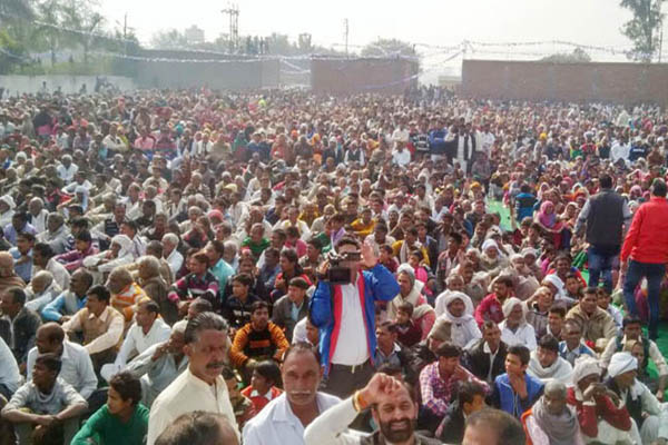 मायावती के बर्थ डे पर बसपाईयों ने किया शक्ति प्रदर्शन